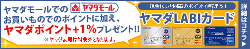 ヤマダLABIカード案内ページ